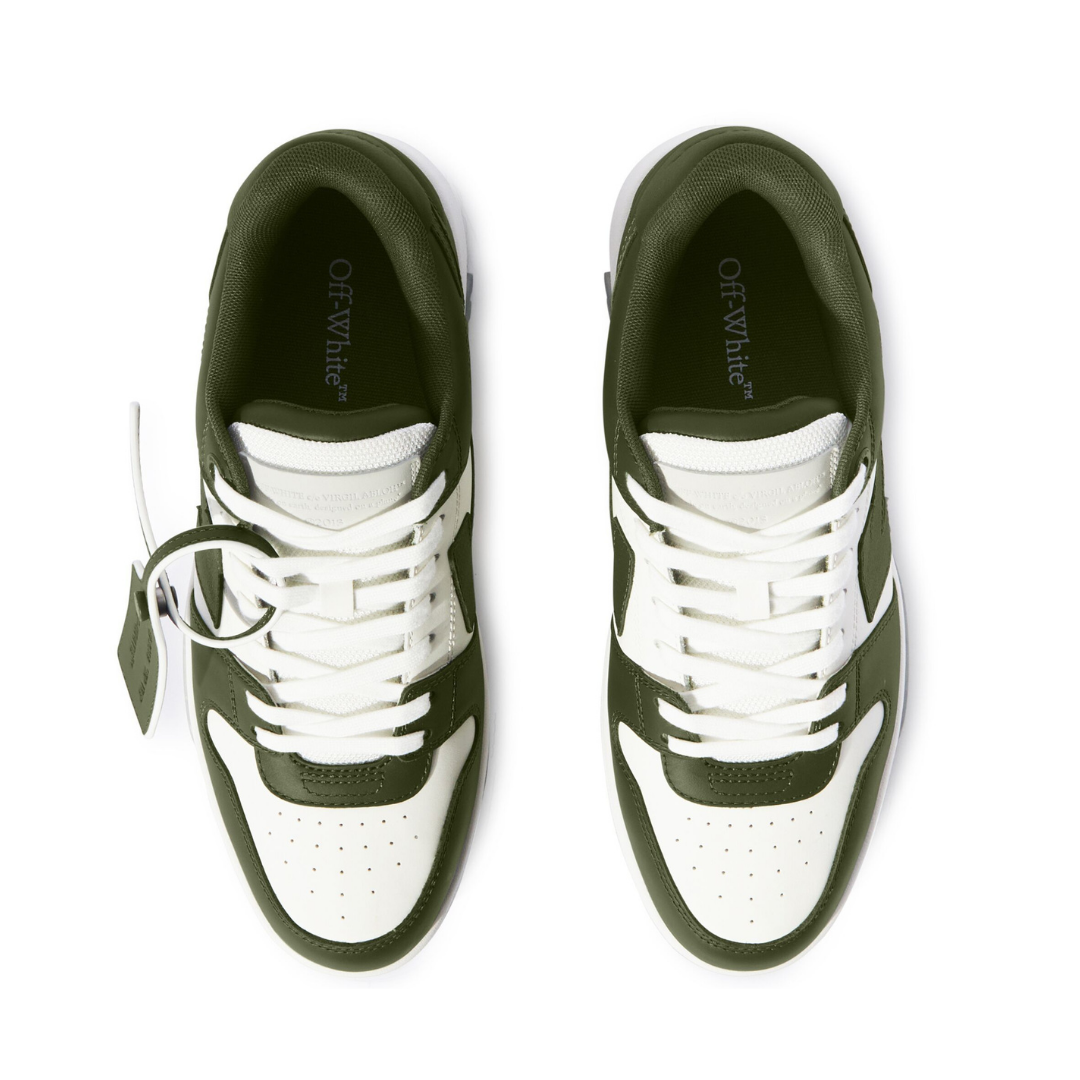 Off White Olive Green