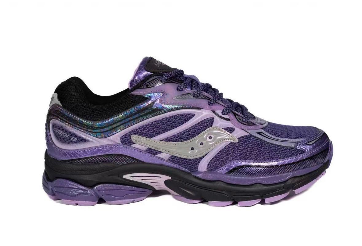 Saucony ProGrid Omni 9 Violet - Sneakers rétro femme homme - NB Addict