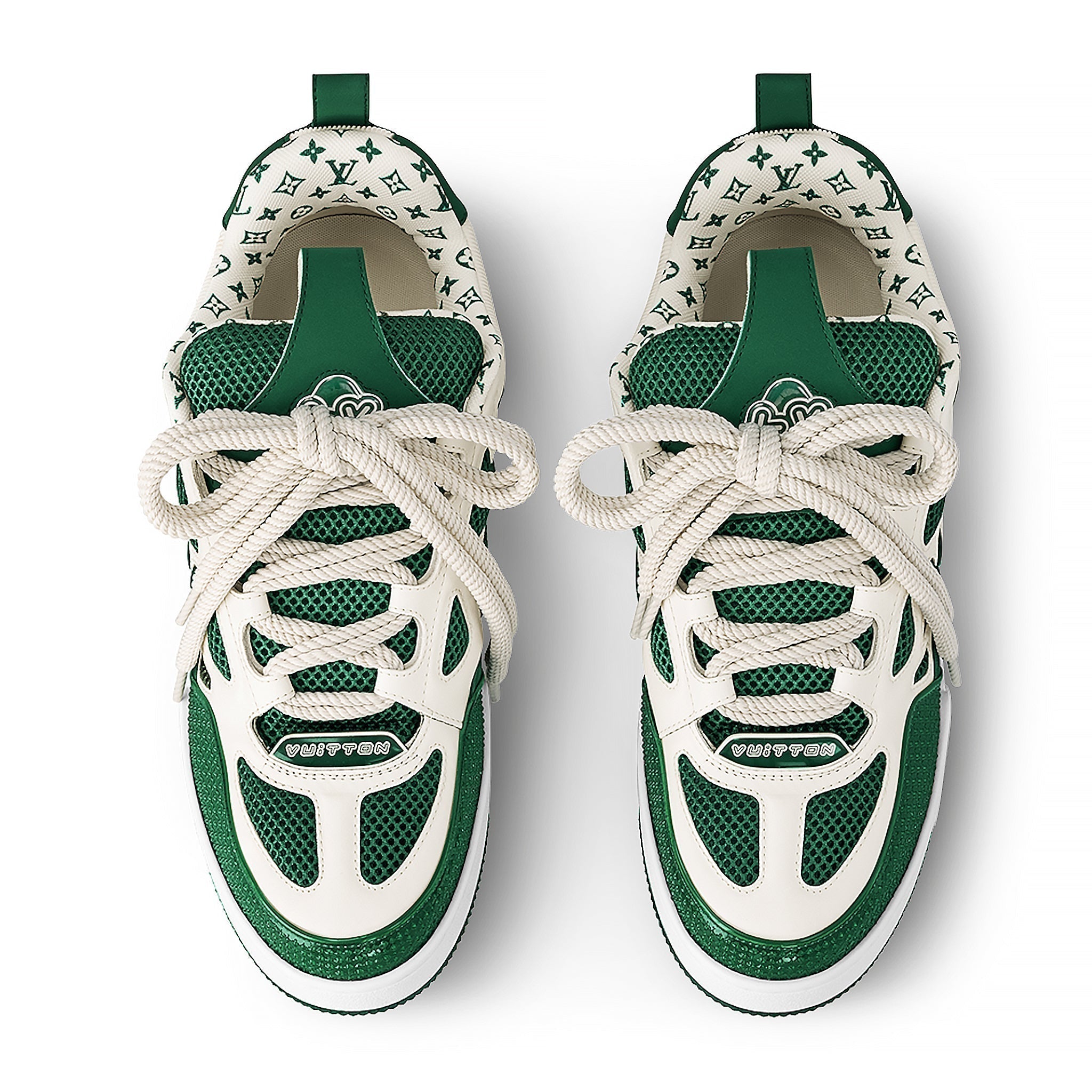 Louis Vuitton Skate Monogram Green