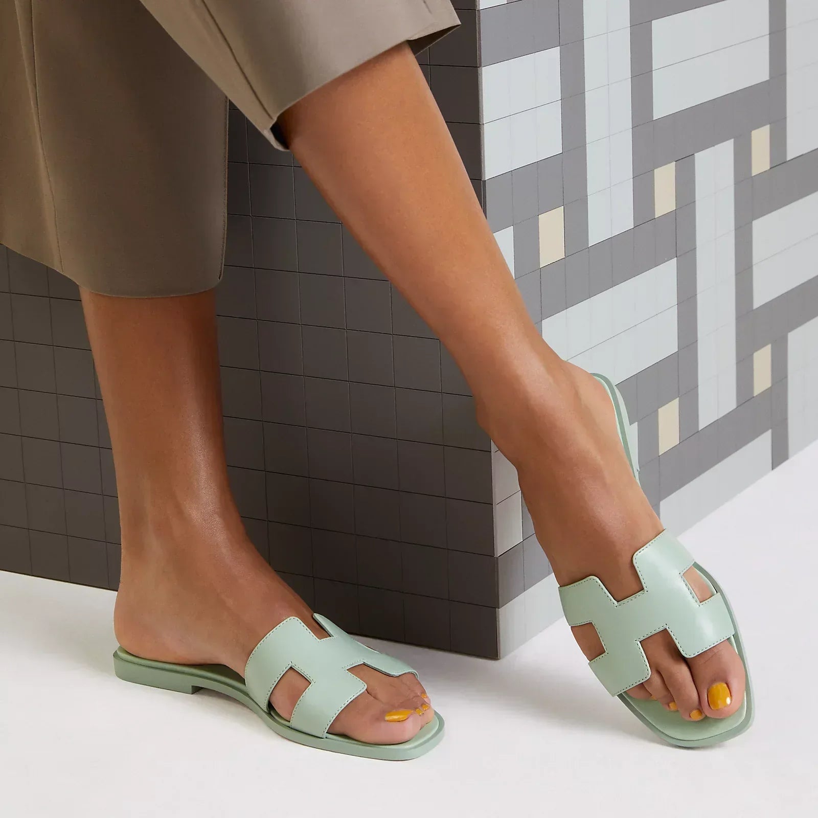 Hermès Sandales Oran