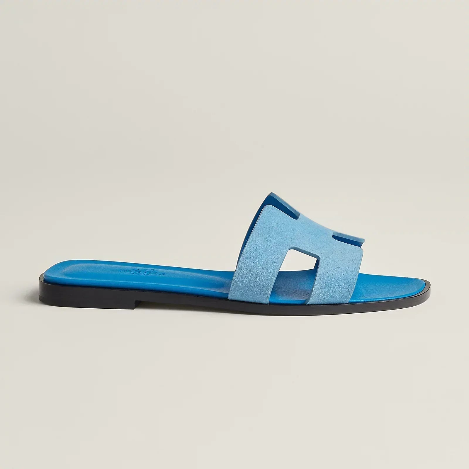 Hermès Sandales Oran - Blue Cameo