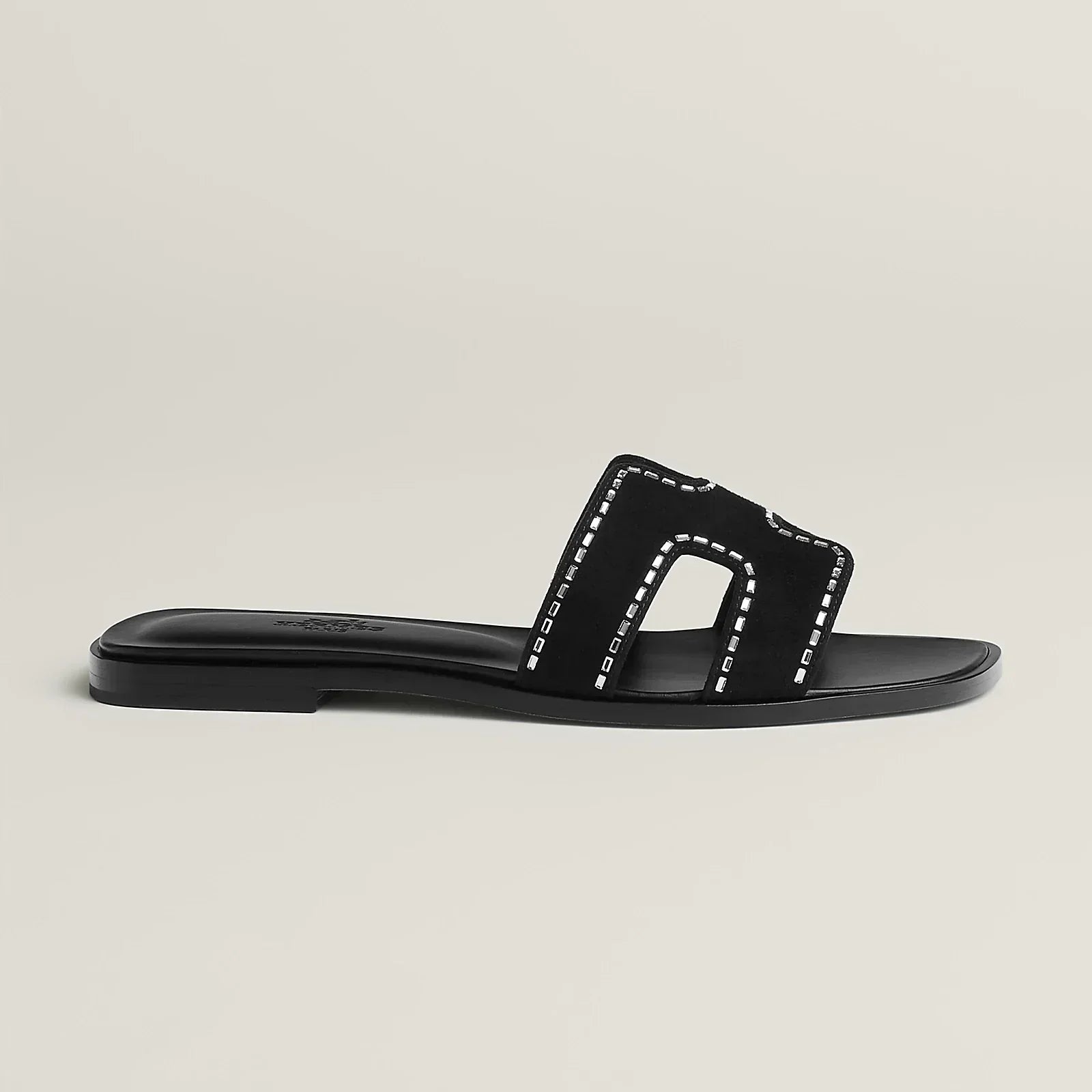 Hermès Sandales Oran - Noir