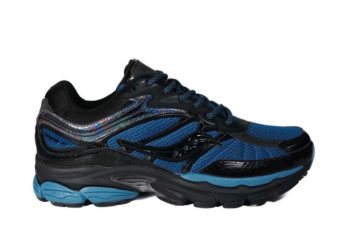 Saucony ProGrid Omni 9 Bleu Phantom - Sneakers rétro running - NB Addict