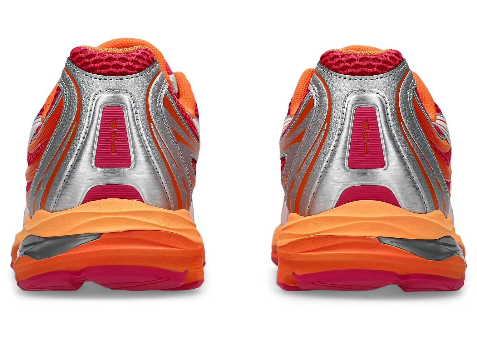 Asics Gel-Sekiran Green Gecko Orange - talon avec contrefort et technologie GEL
