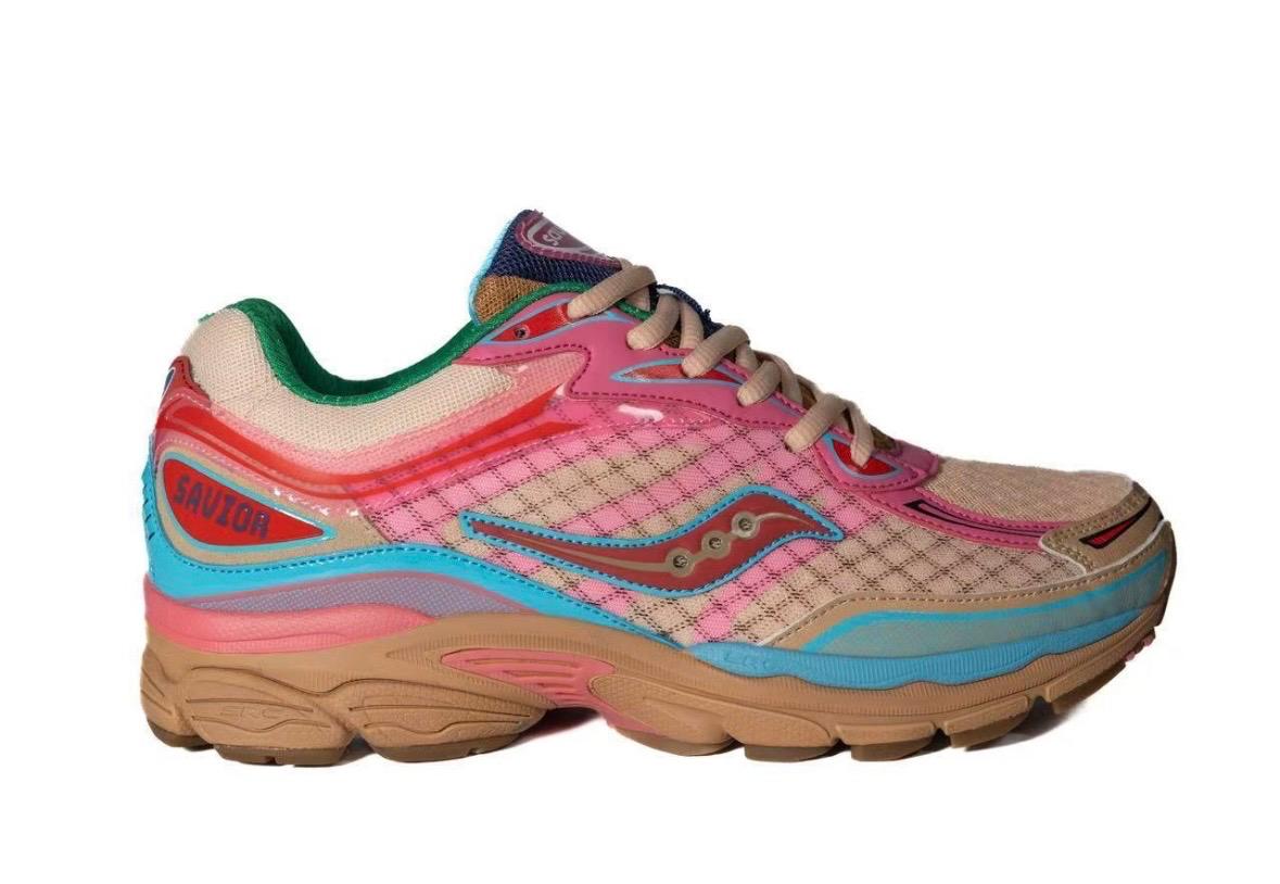Saucony ProGrid Omni 9 x Jae Tips To Do List Tan - Réplique 1:1 premium collaboration - nbaddict.fr